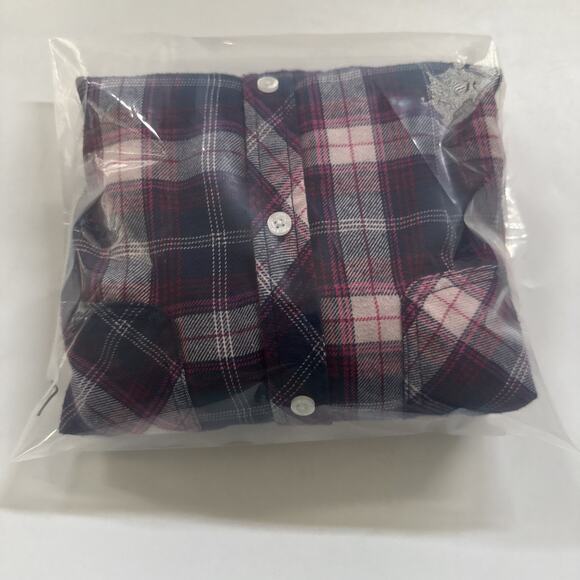 Eddie Bauer Plaid Flannel Shirts Kids Girls Size Large 14 Cowboy Western - Picture 9 of 9
